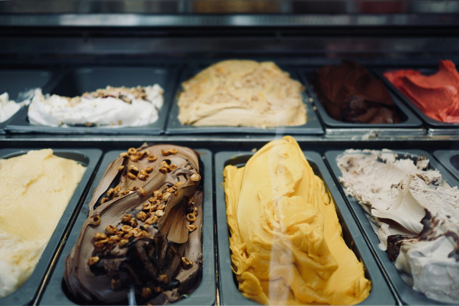 Eiswaffel und sommerliche Pause in Chemnitz